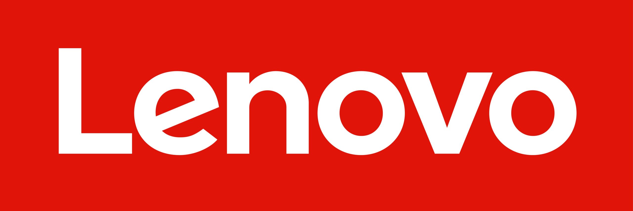 Lenovo Solid Fill Logo for use in print and digital applications